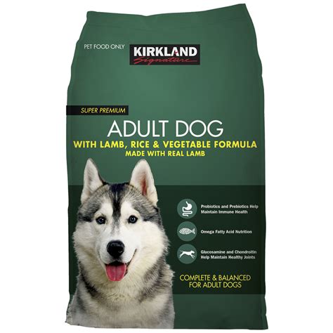 Kirkland brand dog food. Crude Protein Comparison For Dog Food. Protein is an extremely important part of your dog's diet. Without sufficient protein, dogs can develop a wide-range of serious health problems.. Both brands provide roughly the same amount of crude protein.For wet dog foods, Kirkland Signature provides more … 