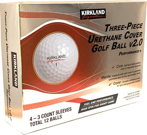 Kirkland golf balls. Kirkland Signature 3-piece V3.0 Golf Ball 24-count 3-piece urethane cover golf ball; 2-dozen, 24-count; Conforms with USGA and R&A rules; No Reviews (0) Compare Product. Sign In for Details ... (24 Golf Balls Total) Rated 3.4 out of 5 stars based on 7 reviews. (7) Compare Product. Sign In for Details. Quantity . Add ... 