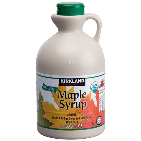 Kirkland maple syrup. Get Kirkland Signature Organic Maple Syrup, 1 L delivered to you <b>in as fast as 1 hour</b> via Instacart or choose curbside or in-store pickup. Contactless delivery and your first delivery or pickup order is free! Start shopping online now with Instacart to get your favorite products on-demand. 