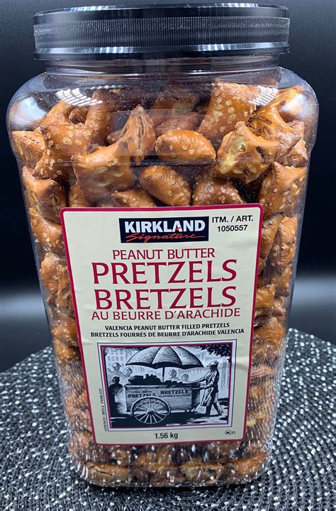 Kirkland peanut butter pretzels. Kirkland Signature Peanut Butter Pretzels, 1.56 kg. $30.99 NZD. Sold out. Tax included. Shipping calculated at checkout. 1 review. 
