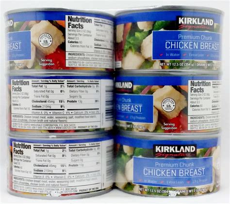 Kirkland premium chunk chicken breast nutrition. .  <a href=https://blo...