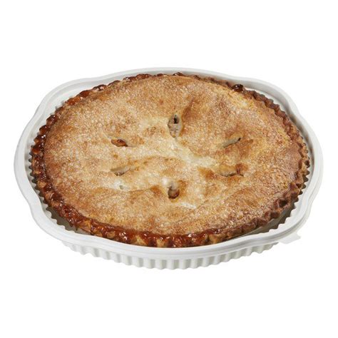 Kirkland signature double crust apple pie. Preheat the oven to 375°F. Set an oven rack in the middle position. Remove the pie crust from the refrigerator and place on a baking sheet (this makes it easy to move in and out of the oven). Cover the crust with a piece of parchment paper and fill it with dried beans or pie weights. Bake for 20 minutes. 