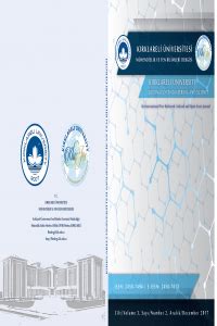 Kirklareli University Journal of Engineering and Science.
