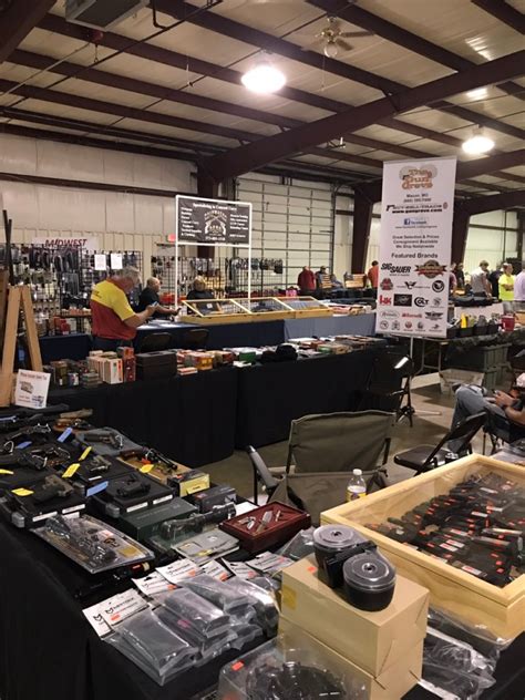 Kirksville gun show. 1 W 1st St Cookeville, TN 38501. Vendor. 150 Tables. Tables $45.00/each Free electricity. Call 423-664-2715 for tables. Dealer Setup: Friday 12:00pm - 7:00pm Saturday 7:00am - 9:00am. Please Confirm All Gun Shows. Shows are liable to change dates, times or possibly cancel without notice to the Gun Show Trader. 