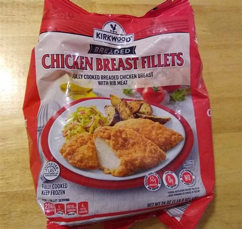 Kirkwood chicken. Kirkwood Chicken Breast Fillets can be found at Aldi in their freezer section, packaged in a recognizable red bag. Each bag contains a 24-ounce portion of breaded chicken fillets. Since these fillets are sold by weight rather than individually, the quantity inside the bag may vary. Typically, you can expect to find … 