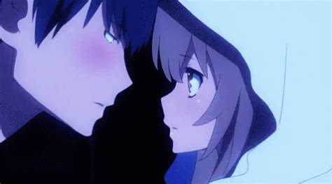 Kissing anime gif. Best GIFs for free. Auto play. 
