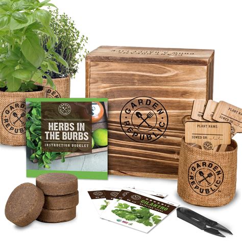 Kit Organic Seeding HERBS