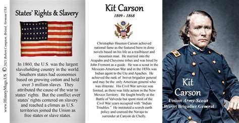 Kit carson timeline of the civil war