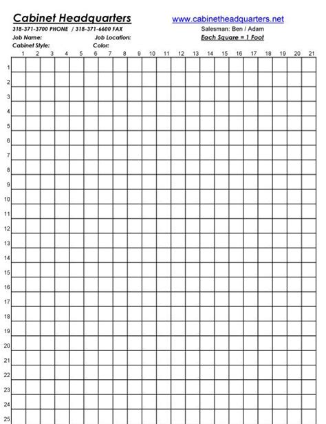 Kitchen Design Layout Graph Paper - DaddyGif.com (see …