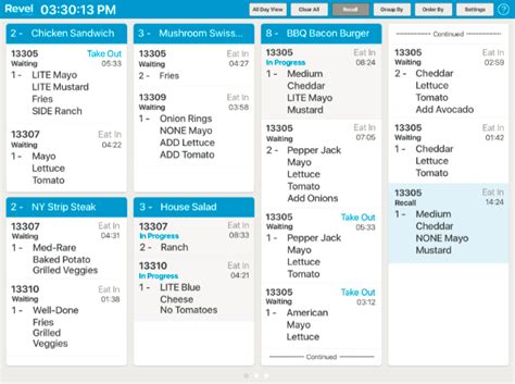 Kitchen Display System Order Management - Revel Systems