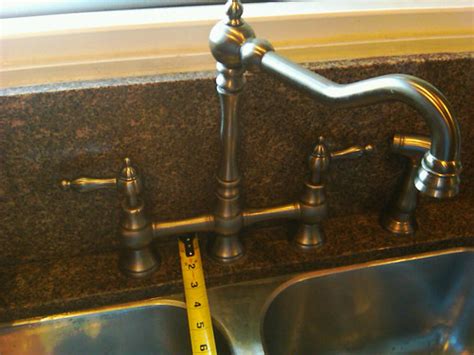 Kitchen Faucet - Holes too Close to Backsplash