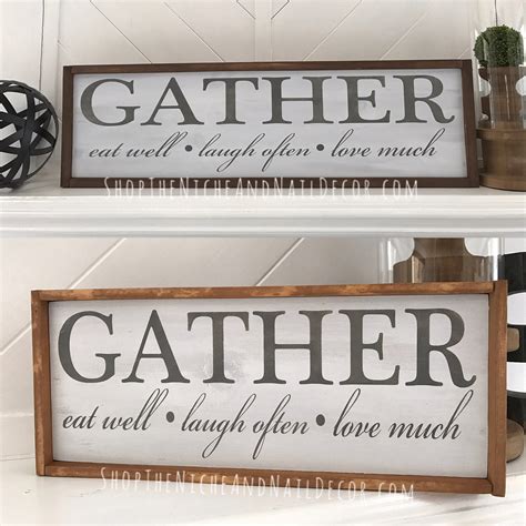 Kitchen Gather Signs Wayfair