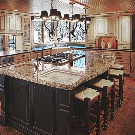 Kitchen Island With Granite Top And Breakfast Bar - Ideas