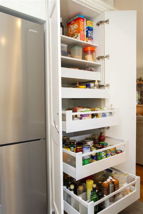 Kitchen Pantry With Drawers