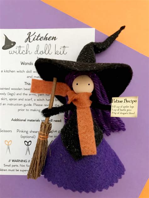 Kitchen Witch Doll Kit - Etsy