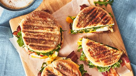 Kitchen sink breakfast panini IGA Recipes