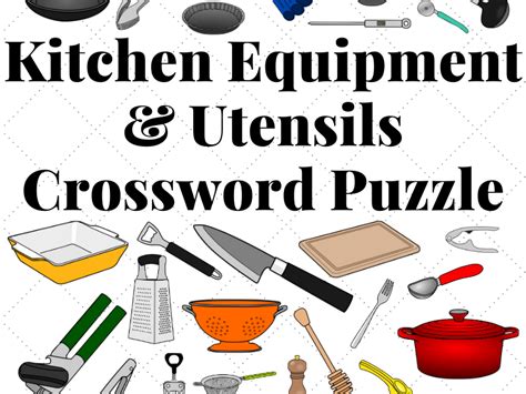 Kitchen utensils - 28 answers Crossword Clues