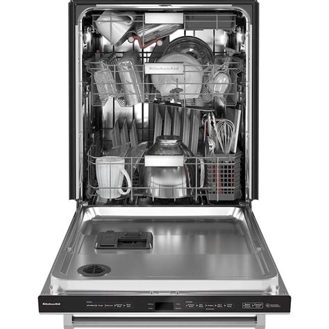 KitchenAid 24 in. Built-In Dishwasher with Top Control, 44 dBA …