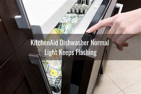 Kitchenaid clean light blinking and beeping. START Light Blinking on GE Dishwasher. – Blinking lights and beeping sounds can be caused from a power surge. Press the START/RESET button to reset the dishwasher. Wait for 3 minutes and the dishwasher should resume normal operation. If the issue comes back, you can reset the dishwasher by unplugging it for 30 seconds to 10 … 