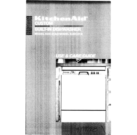 Kitchenaid dishwasher repair manual.  Whether you need help with your Kitche...