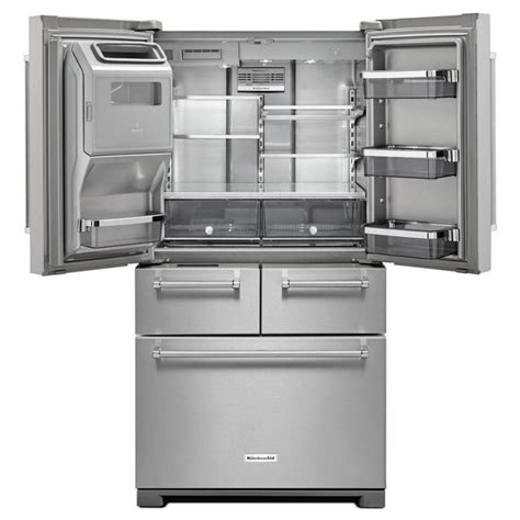 Have kitchenaid fridge model KRMF706ESS01, issue is that the lights will go out, ice maker will stop, freezer will stop but after unplug/replug it all comes back. It does this sometimes once a day and … read more. 