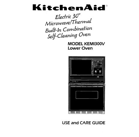 Kitchenaid microwave kemi301g use and care manual. - Manuale di chirurgia estetica 2a edizione.