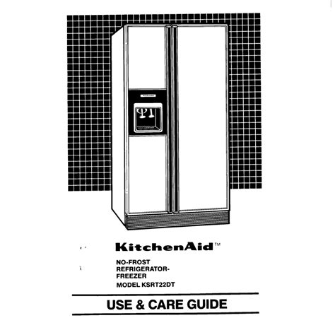 Kitchenaid refrigerator kbfo42ftx04 use care manual. - Manuale di riparazione motore diesel 1 cilindro yanmar.