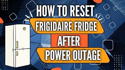 Kitchenaid refrigerator power outage reset. Things To Know About Kitchenaid refrigerator power outage reset. 