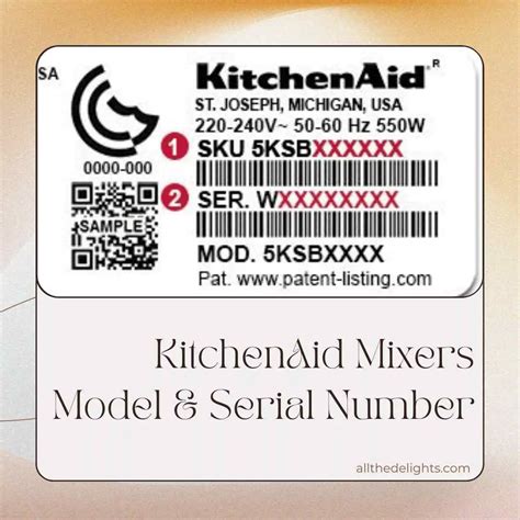 Provide the model number when asked to. The number can be found on the bottom of the appliance or in the instruction manual. Provide the serial number of the product. The serial number is located next to the model number. In the comment box, ask the company if they can tell you how old your mixer is based on the information you have provided.