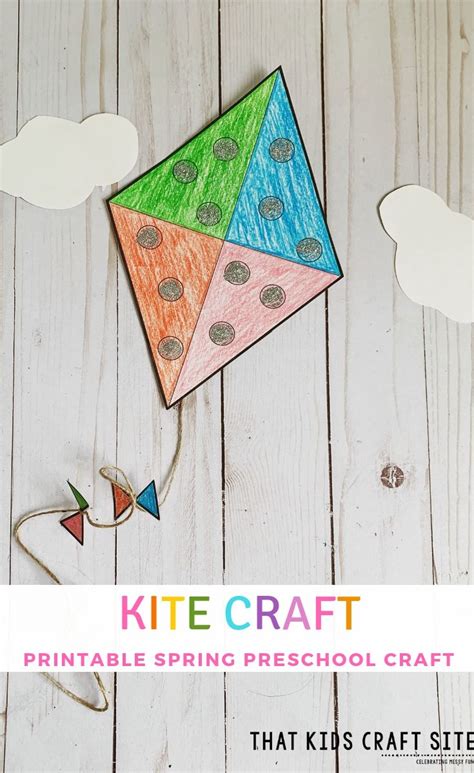Kite Template For Preschoolers