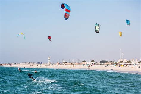 Kite beach. The same organization also qualified him as a certified kite surfing instructor 7years ago in Thailand. Thus, the kite beach center in Umm al quwain, which started as a simple imagination has since developed into a major landmark in U.A.E., and put Umm al quwain on the world map, for international kite surfing and water sports. 