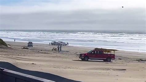 Kite surfer rescued at Ocean Beach after gear washed ashore