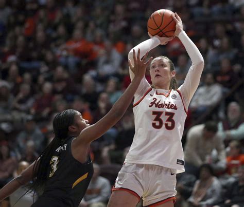 Kitley sets ACC career rebounding record in No. 15 Virginia Tech’s 76-43 win over William & Mary
