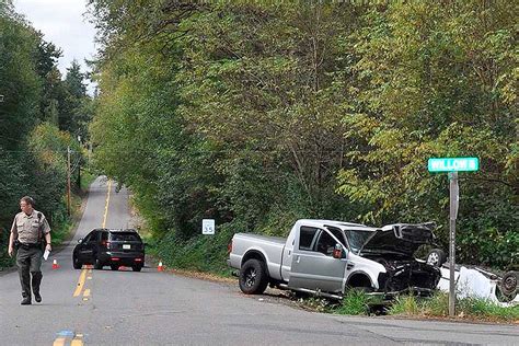 One dead in collision on Highway 104 near Hood Canal bridge. Charges for murder added to hit-and-run after security footage found Motorcyclist loses control, crashes at Newberry Hill Road Monday .... 