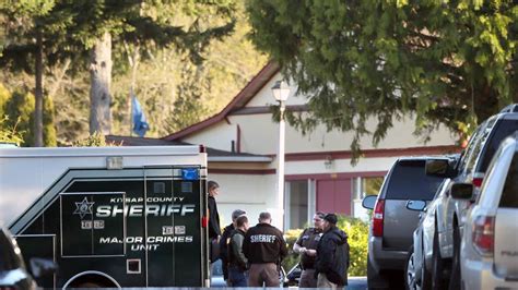 Kitsap county shooting. Kitsap Sun. 0:04. 0:35. A 40-year-old man is suspected of shooting a woman in the face Tuesday morning during an argument and then fleeing. The woman sustained “serious, life-threatening ... 