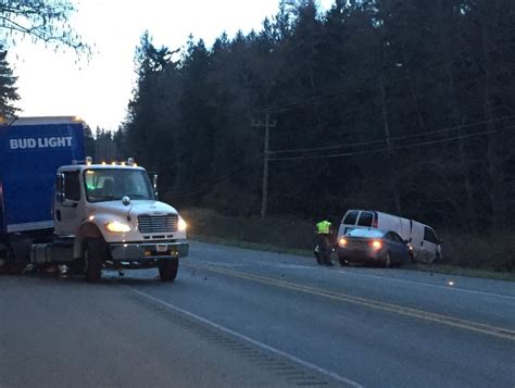 Seattle Times staff reporter. A head-on collision in Kitsap County shortly before 7 p.m. on Sunday evening left two men dead and sent five other people, including a 9-month-old baby, to the .... 