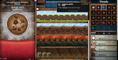 In the cookie clicker video, it's back to the regular 