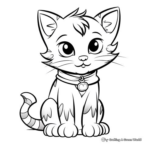 Kitty Coloring Sheets