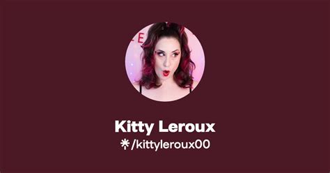 🍑 Kitty_Leroux00 Leaked [SEX VIDEO] 53 Videos