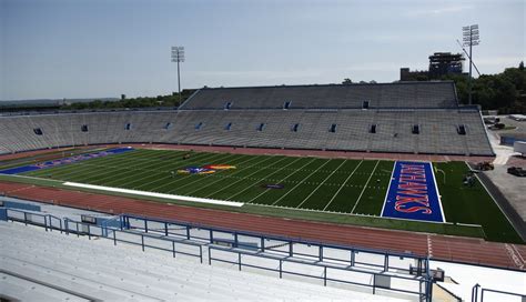 Kivisto Field at David Booth Kansas Memorial Stadium Game Preview Big 12 Standings Team Conf Overall .... 