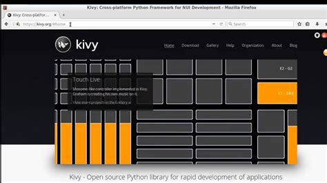 Kivy builder.  As Getting Started # In order to start using KivyMD, you must first install the Kivy ...
