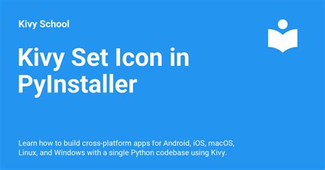 Kivy button with icon.  Jul 12, 2025 · In this article we will learn ...