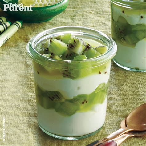 Kiwi yogurt. Kiwis are a low-calorie and very nutritious fruit, ... Dairy products: Dairy products, such as a glass of milk, cottage cheese, and plain yogurt, are known sources of tryptophan. Milk has been ... 