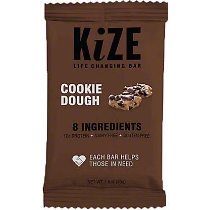 Kize Cookie Dough Raw Energy Bar, 1.5 Oz