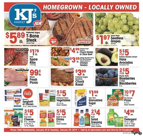 KJ's Market is a local grocery store serving the community with 