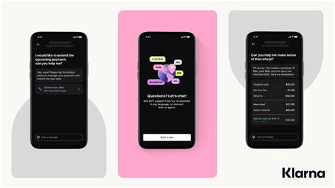 Klarna chat support.  Access customer support via chat or talk with an ...