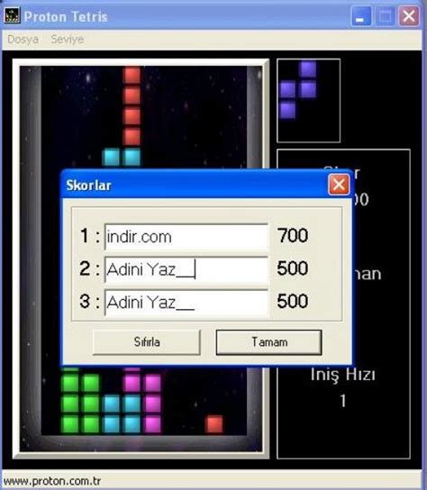 Klasik tetris indir