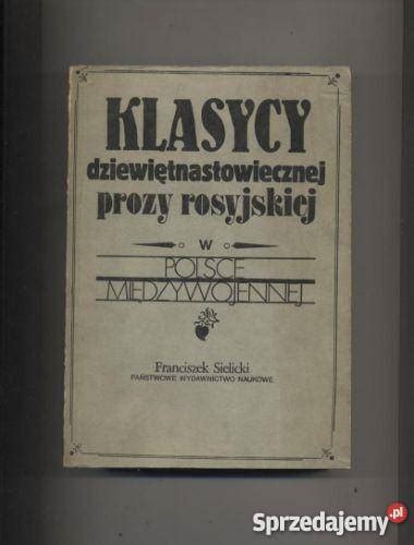Klasycy dziewie̜tnastowiecznej prozy rosyjskiej w polsce mie̜dzywojennej. - Solutions manual to wade introduction to analysis.