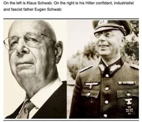 Klaus schwab dad. Verdict: False. There is no record of either man making the statement attributed to them in the post. Fact Check: The image shows two headshots, one of Gates and the other of Schwab, both next to statements they allegedly said. It quotes Gates as saying, “DNA ‘COVID-19’ vaccines should give us extreme control over population … 