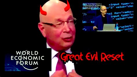 Klaus schwab evil. Klaus Schwab. Advertisement. August 10, 2021, 9:08 pm. Frenchwoman faces antisemitism trial over sign calling prominent Jews ‘traitors’ Cassandre Fristot, 34, carried poster during ... 